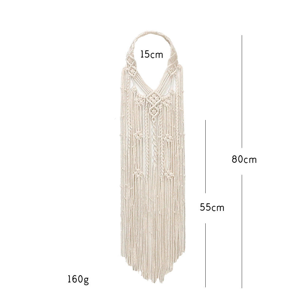 New Boho Hand Braided Hairband Cotton Rope Nordic Wedding Tiara