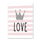 Cartoon Rabbit Crown Girl Bedroom Decoration Painting